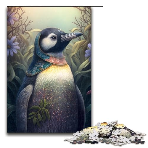 1000-teiliges Puzzle mit Dschungelpinguinen, Holzpuzzle, pädagogisches Spielzeug zum Stressabbau, Größe 50 x 75 cm 1000-teiliges Puzzle mit Dschungelpinguinen, Holzpuzzle, pädagogisches Spielzeug zum Stressabbau, Größe 50 x 75 cm von LLONGKT