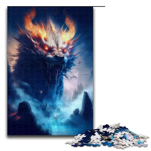 1000-teiliges Puzzle mit Galaxie-Kunstmotiv, Löwe, Puzzle für Teenager, Holzpuzzle, tolles Geschenk für Erwachsene, Größe 50 x 75 cm 1000-teiliges Puzzle mit Galaxie-Kunstmotiv, Löwe, Puzzle für Teenager, Holzpuzzle, tolles Geschenk für Erwachsene, Größe 50 x 75 cm von LLONGKT