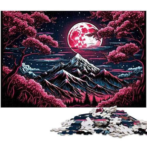 1000-teiliges Puzzle mit dem Berg Fuji, für Erwachsene, Holzpuzzle, Heimkunstdekor, Größe 50 x 75 cm 1000-teiliges Puzzle mit dem Berg Fuji, für Erwachsene, Holzpuzzle, Heimkunstdekor, Größe 50 x 75 cm von LLONGKT