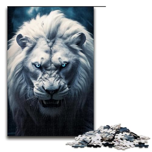 1000-teiliges Puzzle mit herumstreunenden Löwen für Erwachsene, Lernspiel, herausforderndes Spielzeug für die Heimdekoration, Größe 50 x 75 cm 1000-teiliges Puzzle mit herumstreunenden Löwen für Erwachsene, Lernspiel, herausforderndes Spielzeug für die Heimdekoration, Größe 50 x 75 cm von LLONGKT