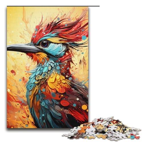 1000-teiliges Puzzle von cardboardpecker, Puzzle aus Pappe, Lernspielzeug, Größe 38 x 26 cm von LLONGKT