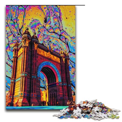1000-teiliges Puzzlespiel „Everlasting Spring“ – Puzzle für Erwachsene, Papppuzzle, Familienspaß (Größe 38 x 26 cm) von LLONGKT