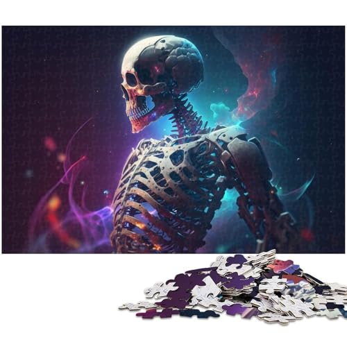 1000-teiliges Skelett-Puzzle für Erwachsene, verbessert das Gedächtnis für Jugendliche ab 14 Jahren, Größe 50 x 75 cm 1000-teiliges Skelett-Puzzle für Erwachsene, verbessert das Gedächtnis für Jugendliche ab 14 Jahren, Größe 50 x 75 cm von LLONGKT
