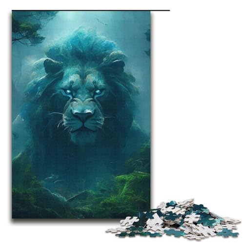 1000-teiliges Tiger-Puzzle für Erwachsene, Lernspiel, Herausforderung, Spielzeug, Kunstwerk, Geschenk, Größe 38 x 26 cm 1000-teiliges Tiger-Puzzle für Erwachsene, Lernspiel, Herausforderung, Spielzeug, Kunstwerk, Geschenk, Größe 38 x 26 cm von LLONGKT