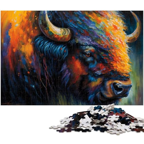 1000-teiliges Yak-Puzzle, Geschenk, Holzpuzzle, pädagogisches Spielzeug, Größe 50 x 75 cm 1000-teiliges Yak-Puzzle, Geschenk, Holzpuzzle, pädagogisches Spielzeug, Größe 50 x 75 cm von LLONGKT