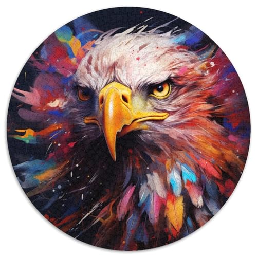 Adler-Puzzle aus Pappe für Erwachsene, 1000 Teile, interaktives Familienspiel, Denksportaufgabe, Lernspielzeug (67,5 x 67,5 cm) von LLONGKT