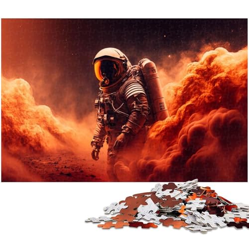 Astronauten-Erkundungs-Puzzle, 1000 Teile, Puzzle für Erwachsene, Teenager ab 14 Jahren, Größe 50 x 75 cm von LLONGKT