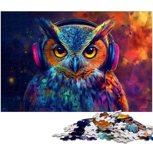 Erwachsene Farbeule 1000 Teile Puzzle Unmögliches Puzzle für und Teenager ab 14 Jahren Größe 50x75cm von LLONGKT