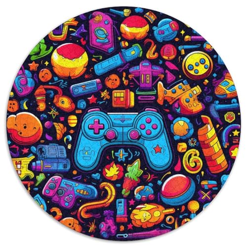 Farbspiel-Puzzle für Erwachsene, 1000 Teile, anspruchsvolles Denkspiel, Familienaktivität, Heimdekoration, (67,5 x 67,5 cm) von LLONGKT