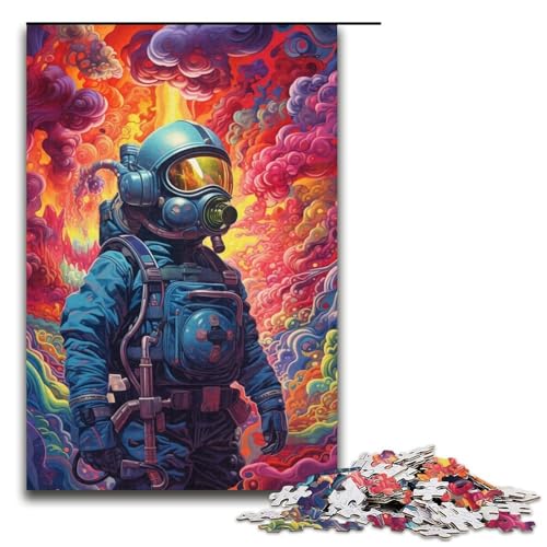 Feuerwehr-Puzzle für Erwachsene, 1000-teiliges Puzzle, Kunstwerk, Lernspiel für Geburtstag, Weihnachten, Größe 38 x 26 cm Feuerwehr-Puzzle für Erwachsene, 1000-teiliges Puzzle, Kunstwerk, Lernspiel für Geburtstag, Weihnachten, Größe 38 x 26 cm von LLONGKT