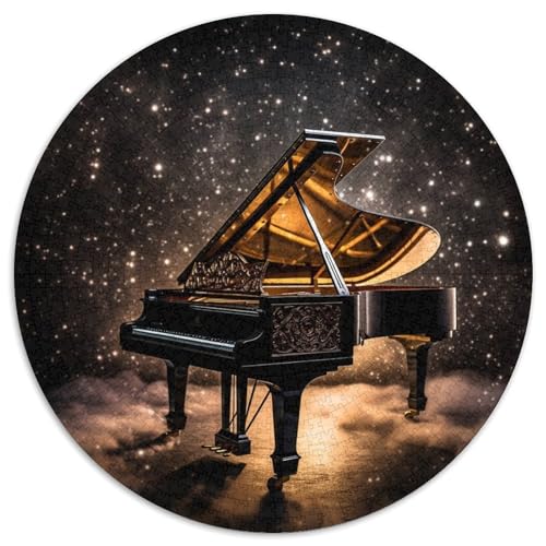 Galaxy Piano-Puzzles aus Karton, 1000 Teile, Puzzle für Erwachsene, anspruchsvolles Denkspiel für Teenager, Spaß für den Spieleabend mit der Familie (Größe 67,5 x 67,5 cm) von LLONGKT