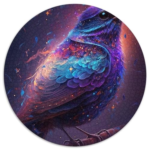 Galaxy Sparrow Puzzle für Erwachsene, 1000 Teile, anspruchsvolles Denkspiel für Teenager, Spaß für den Spieleabend mit der Familie (Größe 67,5 x 67,5 cm) von LLONGKT