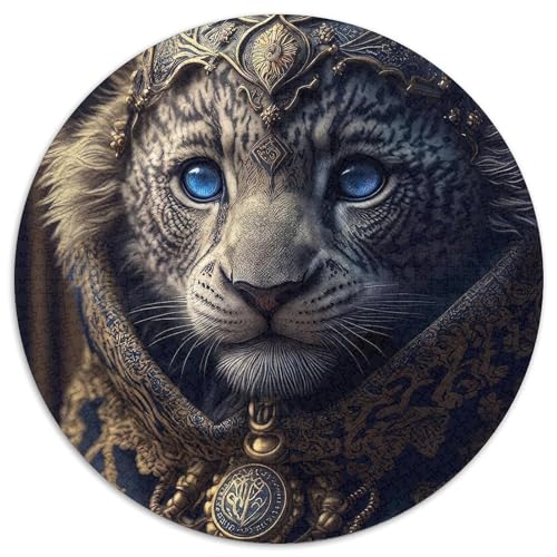 Löwen-Puzzle für Erwachsene, 1000 Teile, anspruchsvolles Denkspiel, Familienaktivität, Heimdekoration, (67,5 x 67,5 cm) von LLONGKT