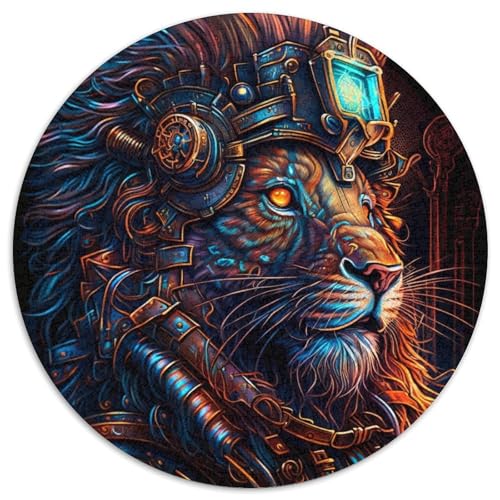 Löwenkrieger-Unmögliches Puzzle für Erwachsene, 1000-teiliges Lernspielzeug für Jugendliche, Heimbüro-Dekor (67,5 x 67,5 cm) von LLONGKT