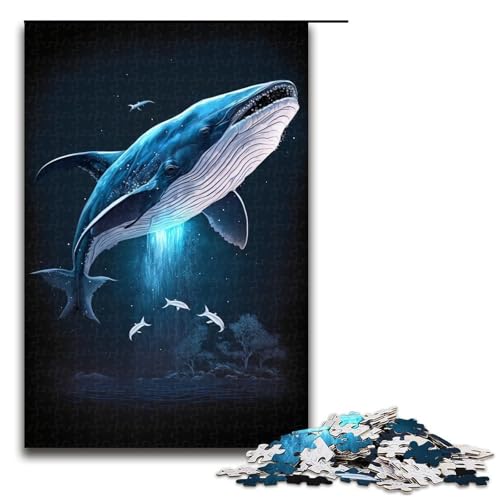 Ozeanwal-Puzzle, 1000 Teile, für Erwachsene, anspruchsvolles, schwieriges Puzzle, perfekte Dekoration, Größe 50 x 75 cm Ozeanwal-Puzzle, 1000 Teile, für Erwachsene, anspruchsvolles, schwieriges Puzzle, perfekte Dekoration, Größe 50 x 75 cm von LLONGKT