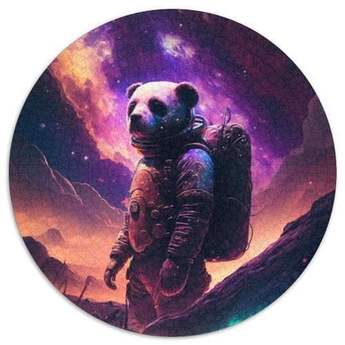 Panda-Puzzle für Erwachsene, 1000 Teile, anspruchsvolles DIY-Denkspiel, perfektes Familienspiel oder dekoratives Geschenk (Größe 67,5 x 67,5 cm) von LLONGKT