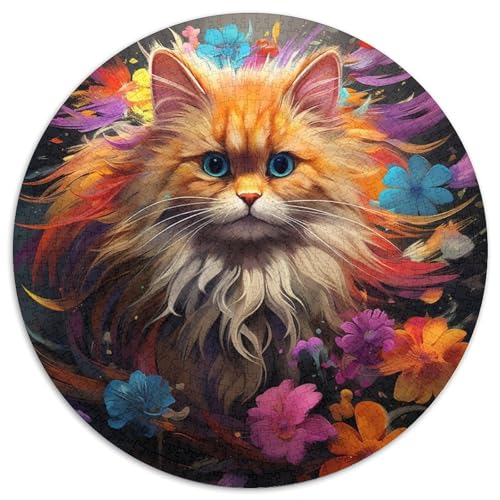 Perserkatze, anspruchsvolle Puzzles für Erwachsene, 1000-teiliges Denkspiel für Teenager und Familieninteraktion (Größe 67,5 x 67,5 cm) von LLONGKT