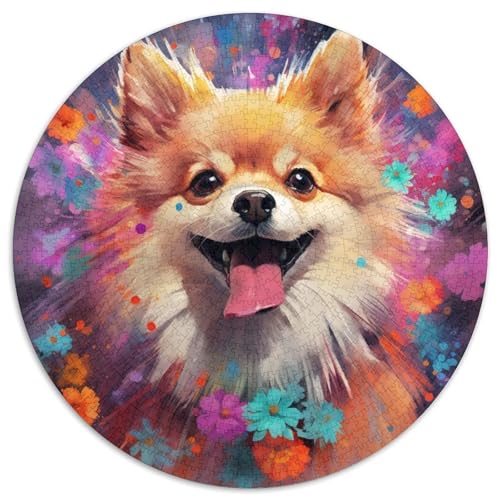 Pommersche Puzzles für Erwachsene, 1000 Teile, anspruchsvolles Denkspiel, Familienaktivität, Heimdekoration, (67,5 x 67,5 cm) von LLONGKT