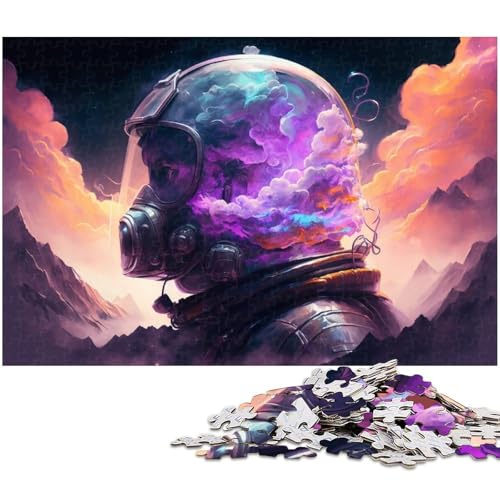 Puzzle „Astronautenerkundung“ für Erwachsene, 1000 Teile, Holzpuzzle für Erwachsene, Größe 50 x 75 cm Puzzle „Astronautenerkundung“ für Erwachsene, 1000 Teile, Holzpuzzle für Erwachsene, Größe 50 x 75 cm von LLONGKT