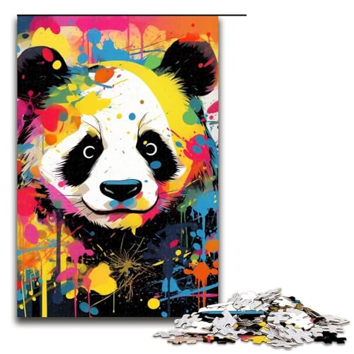 Puzzle „Roter Panda Art Graffiti“, 1000 Teile, Holzpuzzle, geeignet für Erwachsene, tolles Geschenk für Erwachsene, Größe 50 x 75 cm Puzzle „Roter Panda Art Graffiti“, 1000 Teile, Holzpuzzle, geeignet für Erwachsene, tolles Geschenk für Erwachsene, Größe 50 x 75 cm von LLONGKT