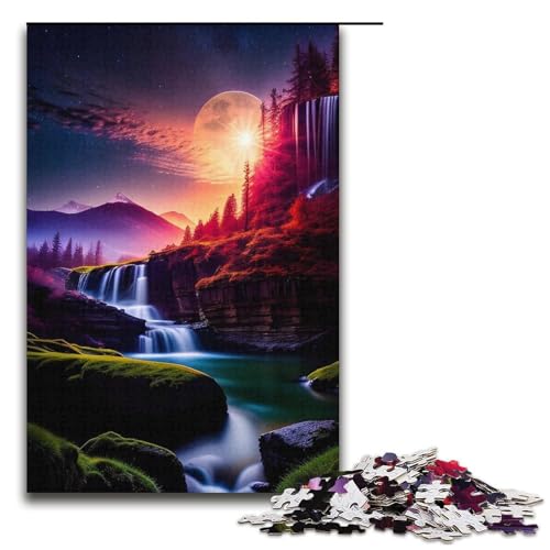 Puzzle 1000 Teile, Alien Mountain Puzzles für Erwachsene, Papppuzzles, tolles Geschenk für Erwachsene, Größe 38 x 26 cm von LLONGKT