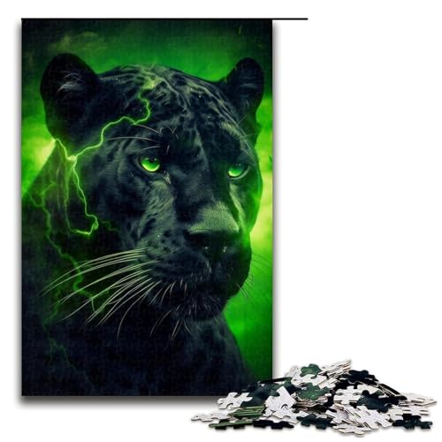 Puzzle 1000 Teile Tierleopard Puzzle für Erwachsene Holzpuzzle Lernspiel Herausforderungsspielzeug Größe 50x75cm Puzzle 1000 Teile Tierleopard Puzzle für Erwachsene Holzpuzzle Lernspiel Herausforderungsspielzeug Größe 50x75cm von LLONGKT