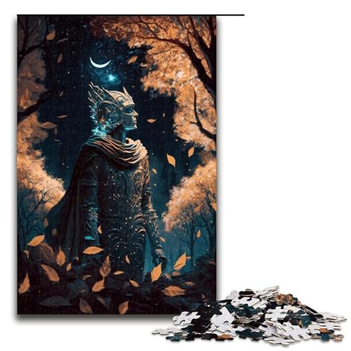 Puzzle 1000 Teile für Erwachsene, Außerirdischer Planet, Landschaftsspiel, Spielzeug, ganze Familie, Größe 50 x 75 cm von LLONGKT