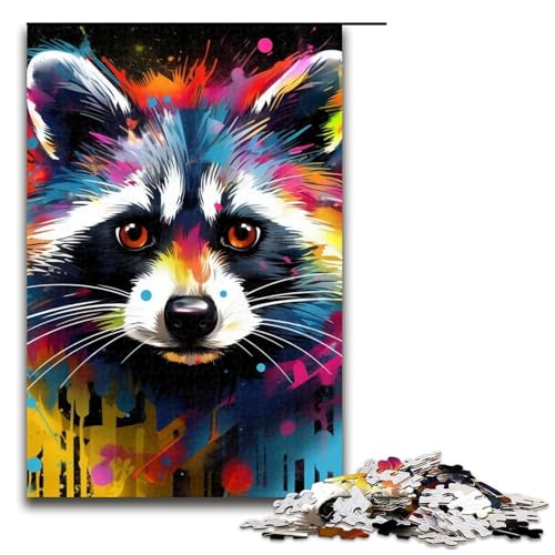 Puzzle 1000 Teile für Erwachsene, Buntglas-Flugzeug-Puzzle, Lernspiele, Lernspiel für Geburtstag, Weihnachten, Größe 50 x 75 cm von LLONGKT