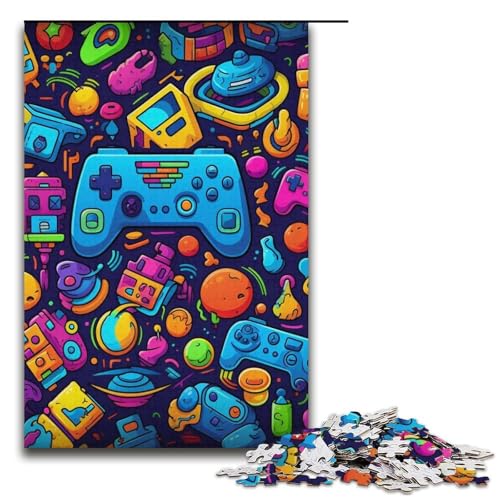 Puzzle 1000 Teile für Erwachsene, Farbspiel, Puzzle, Lernspiele, Lernspiel für Geburtstag, Weihnachten, Größe 38 x 26 cm Puzzle 1000 Teile für Erwachsene, Farbspiel, Puzzle, Lernspiele, Lernspiel für Geburtstag, Weihnachten, Größe 38 x 26 cm von LLONGKT