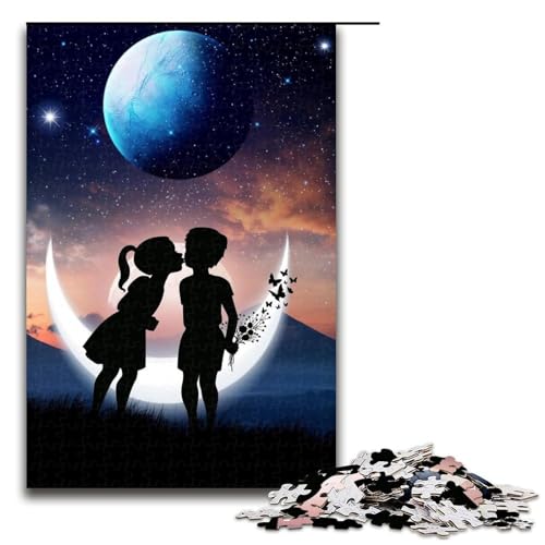 Puzzle 1000 Teile für Erwachsene, Galaxie-Paar-Puzzle, Lernspiele, lustige Puzzles für Teenager ab 14 Jahren, Größe 50 x 75 cm Puzzle 1000 Teile für Erwachsene, Galaxie-Paar-Puzzle, Lernspiele, lustige Puzzles für Teenager ab 14 Jahren, Größe 50 x 75 cm von LLONGKT