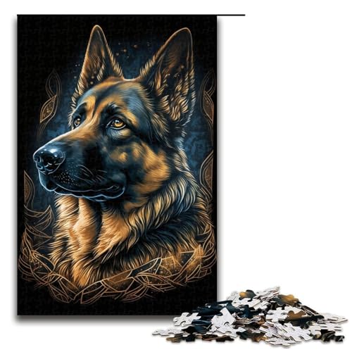 Puzzle 1000 Teile für Erwachsene, Mystery Sheepdog, Puzzle für Erwachsene, Holzpuzzle, Heimdekoration, Größe 50 x 75 cm Puzzle 1000 Teile für Erwachsene, Mystery Sheepdog, Puzzle für Erwachsene, Holzpuzzle, Heimdekoration, Größe 50 x 75 cm von LLONGKT