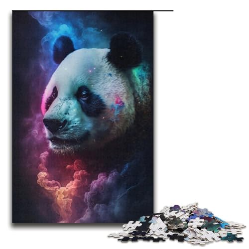 Puzzle 1000 Teile für Erwachsene, Panda-Nebel, Lernpuzzle, Familienspiel, jedes Teil ist einzigartig – herausforderndes Familienspaßspiel, Größe 38 x 26 cm Puzzle 1000 Teile für Erwachsene, Panda-Nebel, Lernpuzzle, Familienspiel, jedes Teil ist einzigartig – herausforderndes Familienspaßspiel, Größe 38 x 26 cm von LLONGKT