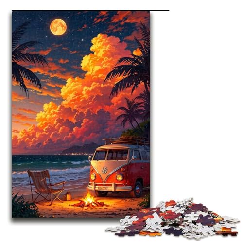 Puzzle 1000 Teile für Erwachsene, Puzzle im japanischen Stil, Lernspiele, einzigartiges Geburtstagsspiel (Größe 50 x 75 cm) von LLONGKT