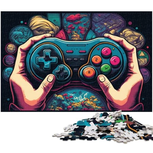 Puzzle 1000 Teile für Erwachsene, Spiel Neon, Lernspiel, Herausforderung, Spielzeug, Geschenk für Geburtstage, Größe 38 x 26 cm Puzzle 1000 Teile für Erwachsene, Spiel Neon, Lernspiel, Herausforderung, Spielzeug, Geschenk für Geburtstage, Größe 38 x 26 cm von LLONGKT