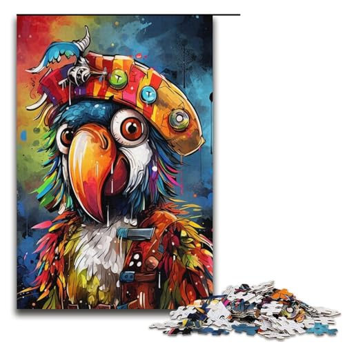 Puzzle 1000 Teile für Erwachsene, Tiere, Vögel, Papageien, Spielspielzeug, ganze Familie, Größe 38 x 26 cm Puzzle 1000 Teile für Erwachsene, Tiere, Vögel, Papageien, Spielspielzeug, ganze Familie, Größe 38 x 26 cm von LLONGKT
