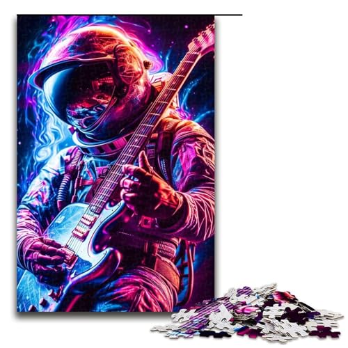 Puzzle 1000 Teile für Erwachsene, Weltraum-Musik-Puzzle, Mitmachspiel, Geburtstagsgeschenk, Geschenke, Wandkunst, Größe 50 x 75 cm Puzzle 1000 Teile für Erwachsene, Weltraum-Musik-Puzzle, Mitmachspiel, Geburtstagsgeschenk, Geschenke, Wandkunst, Größe 50 x 75 cm von LLONGKT