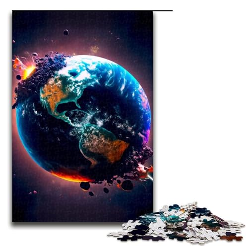 Puzzle 1000 Teile für Erwachsene, Weltuntergangspuzzle für Jugendliche ab 14 Jahren, Größe 50 x 75 cm von LLONGKT