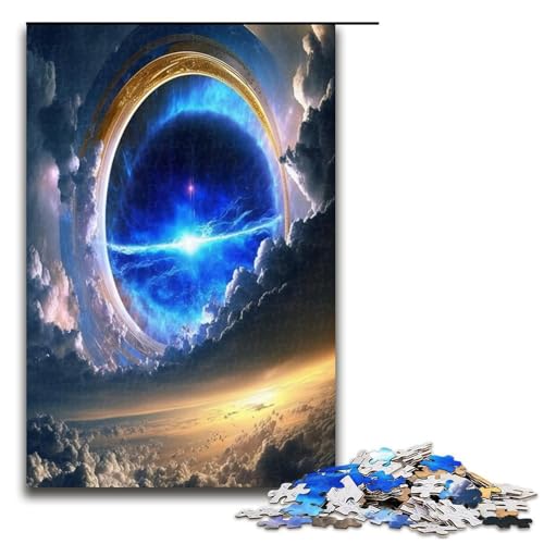 Puzzle 1000 Teile für Erwachsene, farbenfrohes Fantasy-Puzzle „Kosmisches Schwarzes Loch“, anspruchsvoll zu vervollständigen, Aber unterhaltsam und humorvoll, Größe 50 x 75 cm Puzzle 1000 Teile für Erwachsene, farbenfrohes Fantasy-Puzzle „Kosmisches Schwarzes Loch“, anspruchsvoll zu vervollständigen, Aber unterhaltsam und humorvoll, Größe 50 x 75 cm von LLONGKT