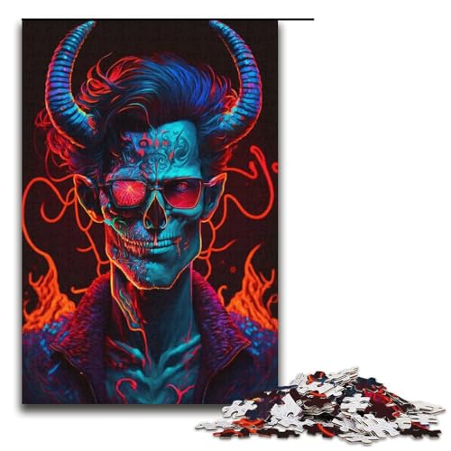 Puzzle 1000 Teile für Erwachsene M Puzzlespiel Spielzeug Staycation Kill Time (Größe 38 x 26 cm) von LLONGKT