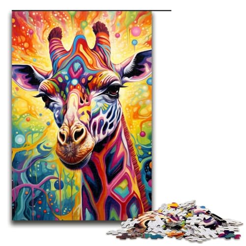 Puzzle 1000 Teile für Erwachsene Nilpferd-Puzzle Lernspiele Lernspiel für Geburtstag, Weihnachten Größe 50x75cm von LLONGKT