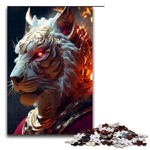 Puzzle 1000 Teile für Erwachsene Tiger-Puzzle für Erwachsene Holzpuzzle Lernspiel Größe 50x75cm Puzzle 1000 Teile für Erwachsene Tiger-Puzzle für Erwachsene Holzpuzzle Lernspiel Größe 50x75cm von LLONGKT