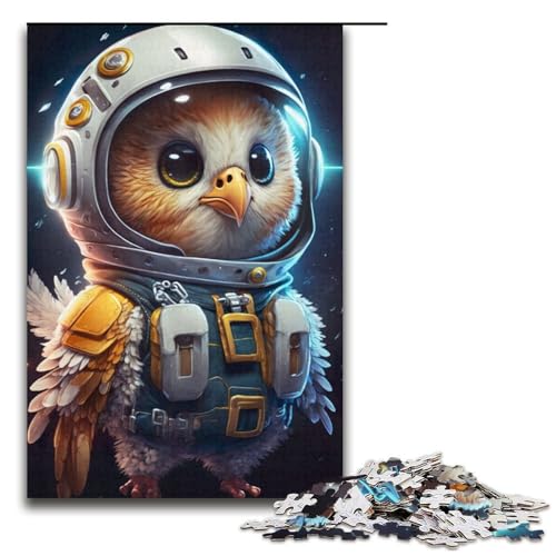Puzzle Astronaut Weltraumadler 1000 Teile für Erwachsene Lernspiele Weihnachtsgeburtstagsgeschenke für und Teenager ab 14 Jahren Größe 38x26cm von LLONGKT