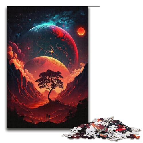 Puzzle Bunter Planet Berge Erwachsene 1000 Teile Unmögliches Puzzle Staycation Kill Time für Teenager ab 14 Jahren Größe 38x26cm Puzzle Bunter Planet Berge Erwachsene 1000 Teile Unmögliches Puzzle Staycation Kill Time für Teenager ab 14 Jahren Größe 38x26cm von LLONGKT