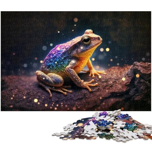 Puzzle Fantasy-Frosch, 1000 Teile, für Erwachsene und Jugendliche ab 14 Jahren, Größe 50 x 75 cm von LLONGKT