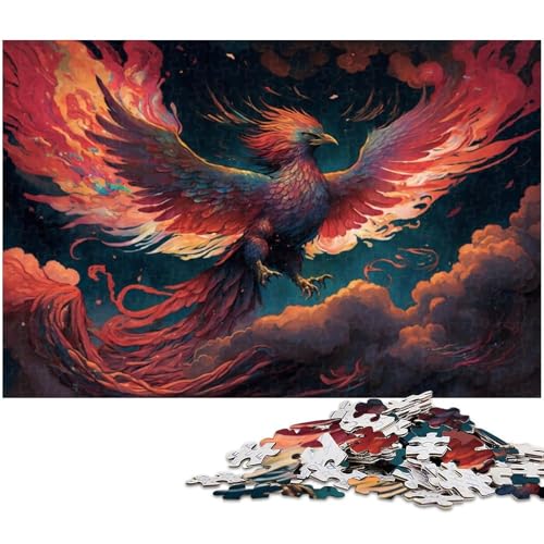 Puzzle Fantasy Phoenix 1000 Teile für Erwachsene Puzzle für Jugendliche ab 14 Jahren Größe 38x26cm von LLONGKT