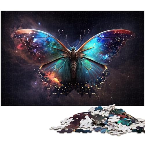 Puzzle Fantasy-Schmetterling, 1000 Teile, für Erwachsene und Jugendliche ab 14 Jahren, Größe 50 x 75 cm von LLONGKT