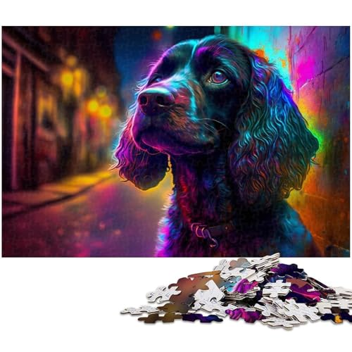 Puzzle Hundepuzzle 1000 Teile für Erwachsene Puzzle für Jugendliche ab 14 Jahren Größe 50x75cm von LLONGKT