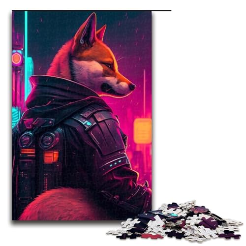 Puzzle Neon Warrior Puzzle für Erwachsene 1000 Teile Wanddekoration Einzigartige Geburtstags Größe 50x75cm Puzzle Neon Warrior Puzzle für Erwachsene 1000 Teile Wanddekoration Einzigartige Geburtstags Größe 50x75cm von LLONGKT