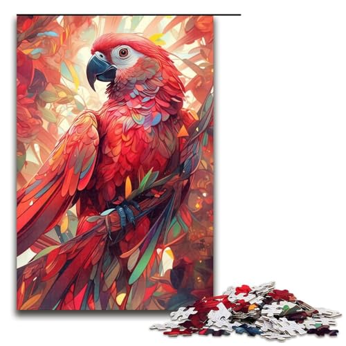 Puzzle Papageien-Puzzle 1000 Teile für Erwachsene, Mitmach-Spiel, Weihnachts- und Geburtstagsgeschenk für Teenager ab 14 Jahren, Größe 50 x 75 cm Puzzle Papageien-Puzzle 1000 Teile für Erwachsene, Mitmach-Spiel, Weihnachts- und Geburtstagsgeschenk für Teenager ab 14 Jahren, Größe 50 x 75 cm von LLONGKT