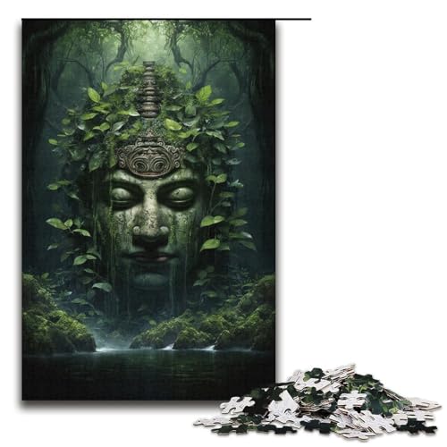 Puzzle für Erwachsene, 1000 Buddha-Statuen, Puzzle für Erwachsene, Karton, Lernspiel, Größe 38 x 26 cm Puzzle für Erwachsene, 1000 Buddha-Statuen, Puzzle für Erwachsene, Karton, Lernspiel, Größe 38 x 26 cm von LLONGKT